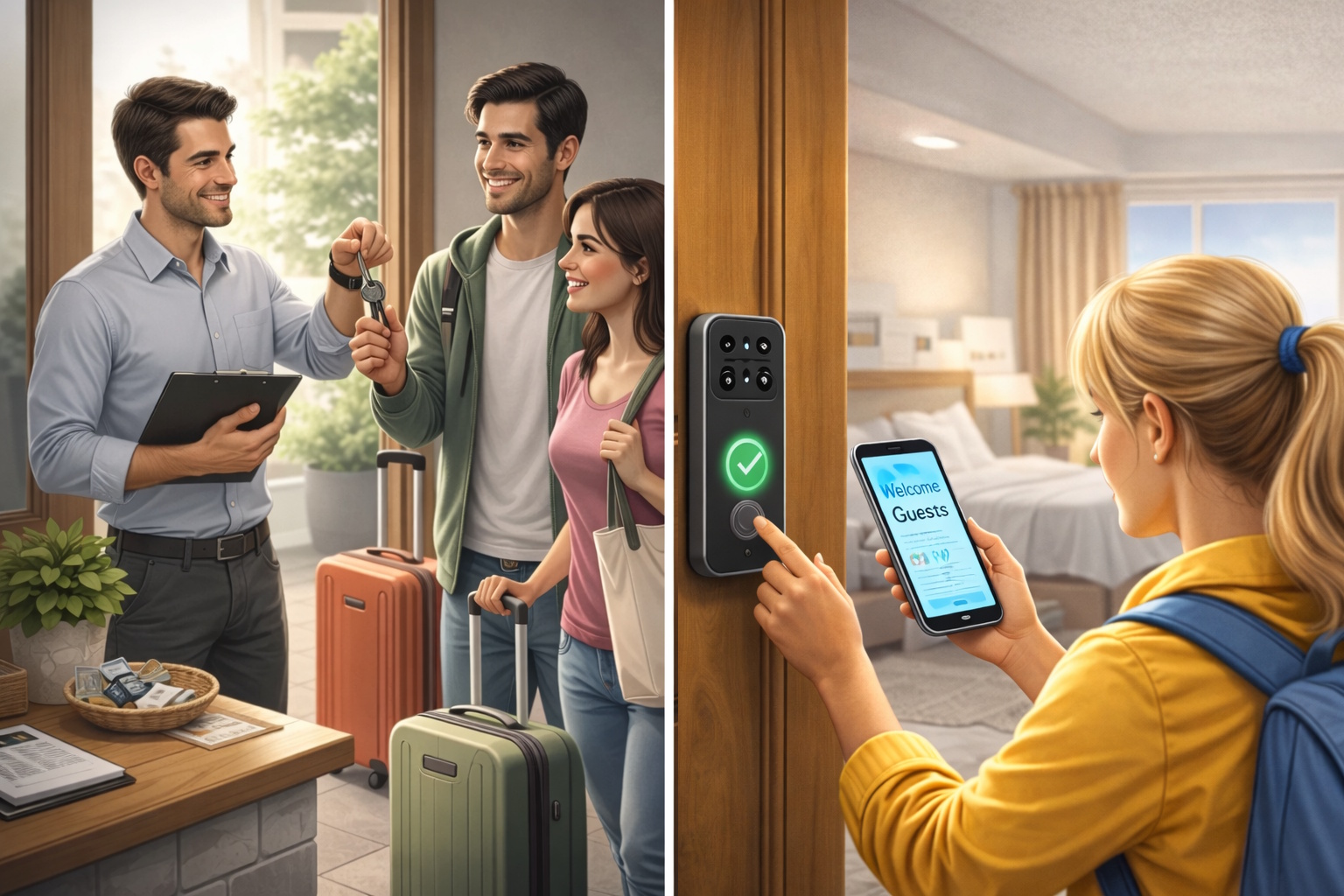 Accueil Voyageurs et Remise des Clés