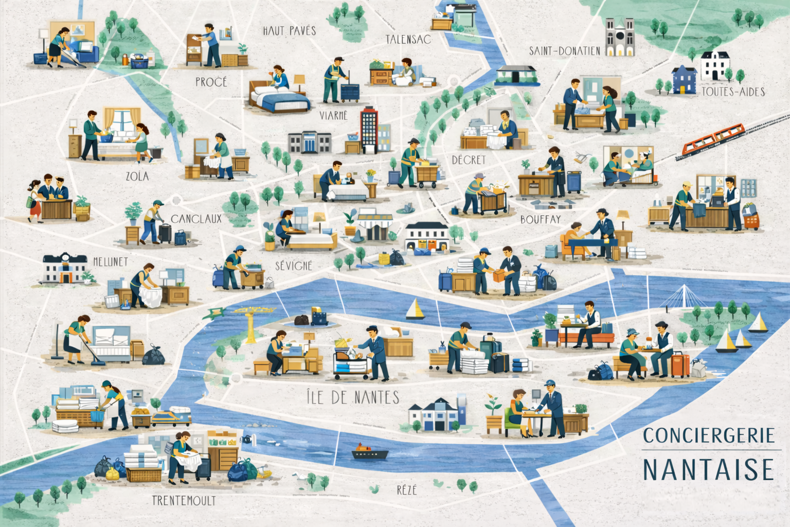 Équipe Conciergerie Nantaise